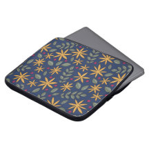 Patrón Floral Dorado Diseño Botánico