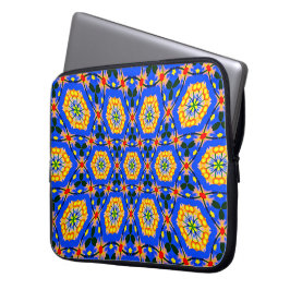 Funda Para Portátil Patrón floral estético