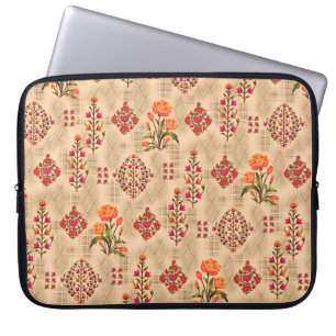 Funda Para Portátil Patrón floral hongo abstracto sin soldadura
