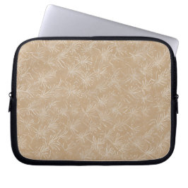 Funda Para Portátil Patrón Floral Mínimo de Batik
