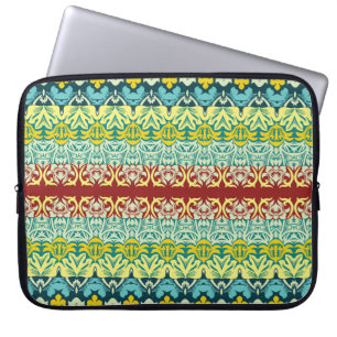 Funda Para Portátil Patrón floral ornamental sin soldadura