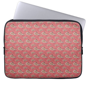 Funda Para Portátil Patrón Foxglove Petal Paisley