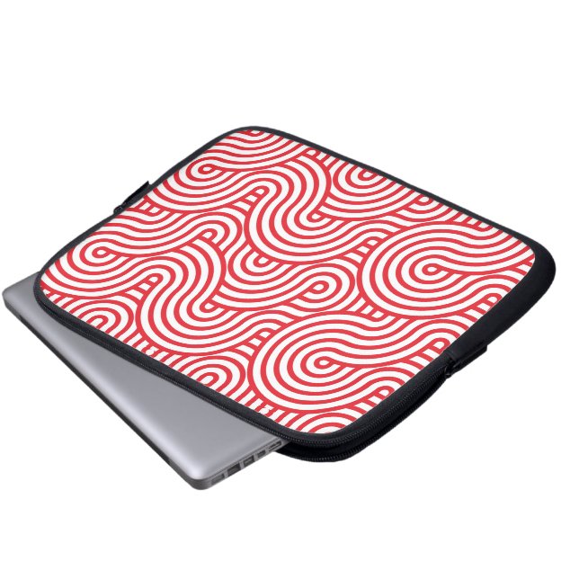 Funda Para Portátil Patrón geométrico (Inferior anverso)