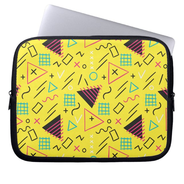 Funda Para Portátil Patrón geométrico 6 (Frente)