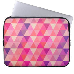 Funda Para Portátil Patrón geométrico abstracto colorido moderno