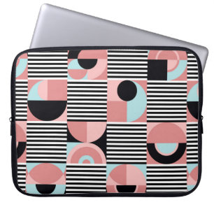Funda Para Portátil Patrón geométrico abstracto. Impresión moderna sin