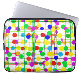 Funda Para Portátil Patrón geométrico aleatorio
