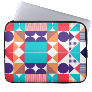 Funda Para Portátil Patrón geométrico del portátil