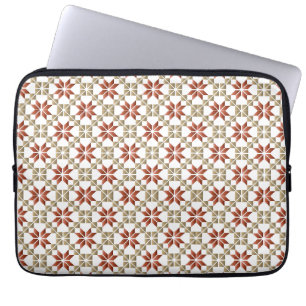 Funda Para Portátil Patrón geométrico IX del SUN matutino