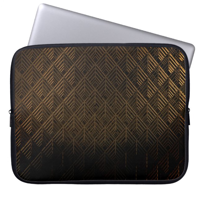 Funda Para Portátil Patrón geométrico moderno (Frente)