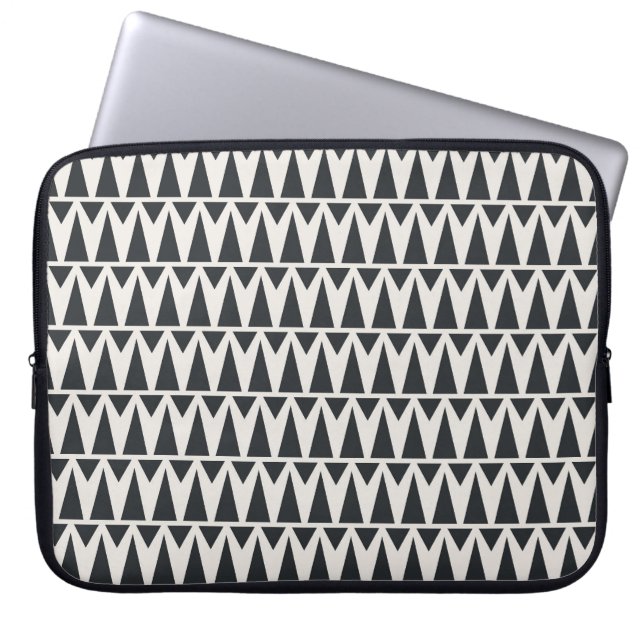 Funda Para Portátil Patrón Geométrico Moderno Sin Precedentes (Frente)