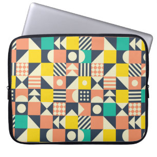Funda Para Portátil Patrón geométrico sin soldadura colorido