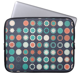 Funda Para Portátil Patrón geométrico sin soldadura con elementos de c