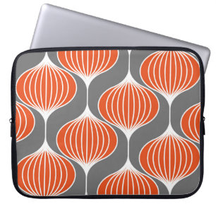 Funda Para Portátil Patrón geométrico sin soldadura con líneas ondulad