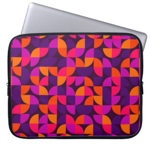 Funda Para Portátil Patrón geométrico sin soldadura. Vinato vintage ab