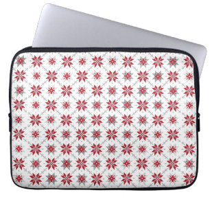 Funda Para Portátil Patrón geométrico V del SUN letón matutino