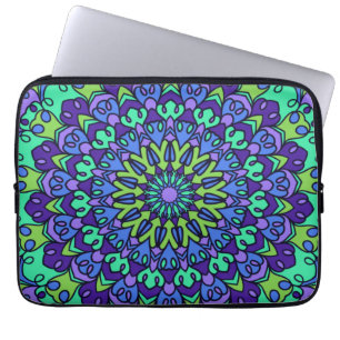 Funda Para Portátil Patrón Geométrico Vintage Trendy Cute