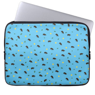 Funda Para Portátil Patrón hipopótamo