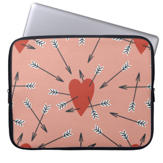 Funda Para Portátil Patrón impecable de mano con ilustraciones planos