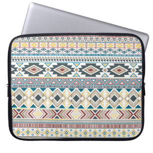 Funda Para Portátil Patrón indio azteca americano motivos étnicos trib