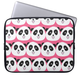 Funda Para Portátil Patrón infantil Panda lleva una repetición de cose