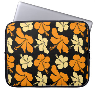 Funda Para Portátil Patrón ininterrumpido de flores naturales tropical