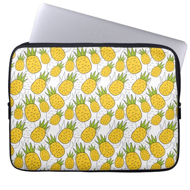 Funda Para Portátil Patrón ininterrumpido de frutas | Patrón de superf (Frente)