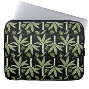 Funda Para Portátil Patrón ininterrumpido de palmeras tropicales