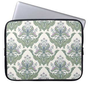 Funda Para Portátil Patrón ininterrumpido del amortiguador floral clás