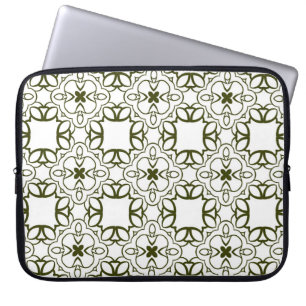 Funda Para Portátil Patrón inmaterial ornamental vintage. abstracto, z