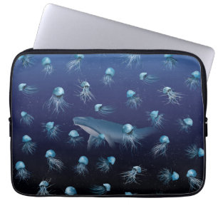 Funda Para Portátil Patrón JELLYFISH