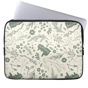 Funda Para Portátil Patrón mágico de herbología HOGWARTS™