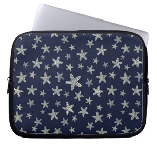 Funda Para Portátil Patrón Mar de Starfish