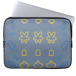 Funda Para Portátil Patrón minimalista kawaii pastel adorable