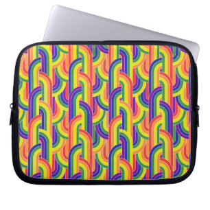 Funda Para Portátil Patrón moderno arco iris
