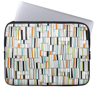 Funda Para Portátil Patrón moderno del Siglo Medio