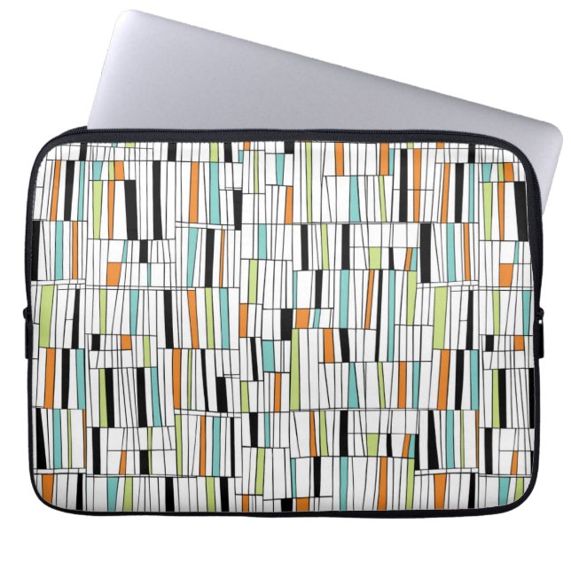 Funda Para Portátil Patrón moderno del Siglo Medio (Frente)