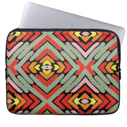 Funda Para Portátil Patrón multicolor del suroeste con estilo artístic