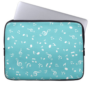 Funda Para Portátil Patrón musical