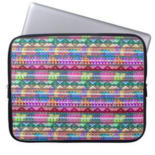 Funda Para Portátil Patrón nativo americano