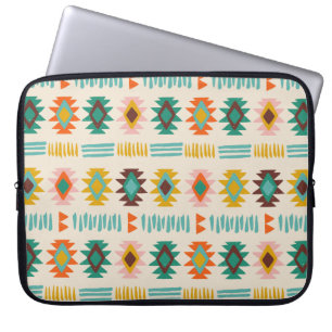 Funda Para Portátil Patrón nativo americano de Navajo
