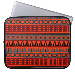 Funda Para Portátil Patrón nativo azteca