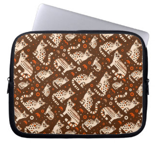Funda Para Portátil Patrón Ocelot