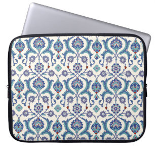 Funda Para Portátil Patrón ornamental floral. costura árabe tradiciona
