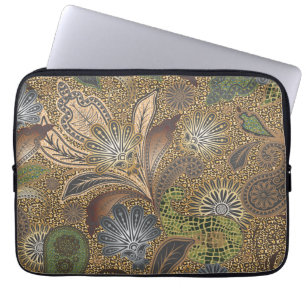 Funda Para Portátil Patrón Paisley de impresión animal