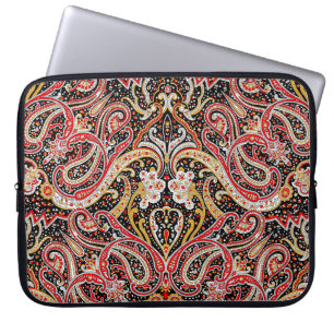 Funda Para Portátil patrón paisley indio tradicional