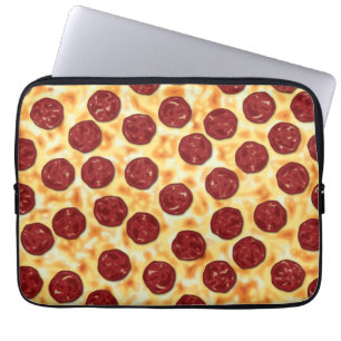Funda Para Portátil Patrón Pepperoni Pizza