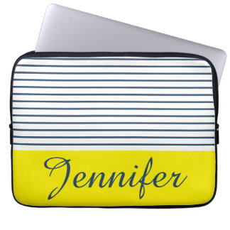 Funda Para Portátil Patrón rayado moderno