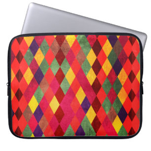 Funda Para Portátil Patrón retro vintage abstracto sin soldadura