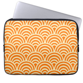 Funda Para Portátil Patrón simple de vieira de naranja